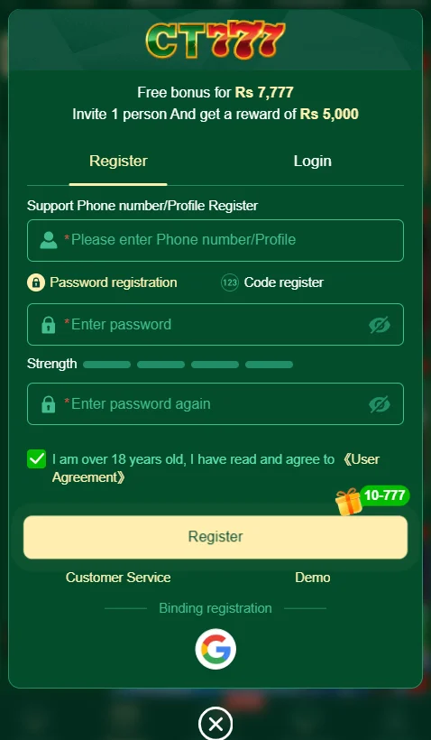 CT777 Game