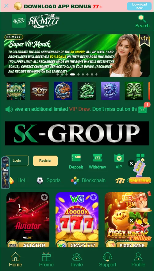 SK M777 APK Game
