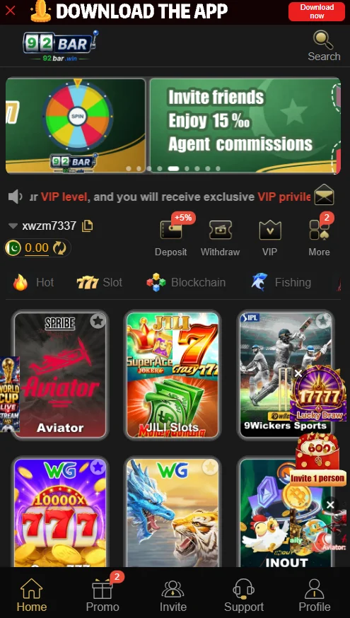 92Bar Game