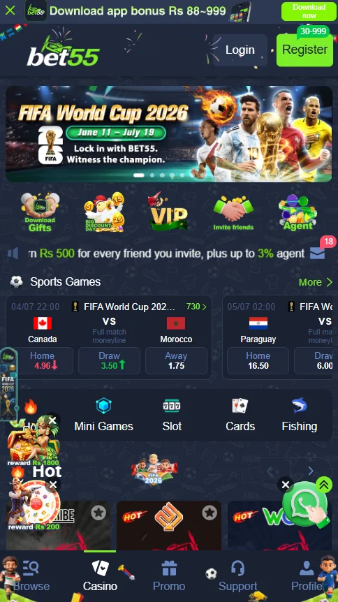 Bet55 Game