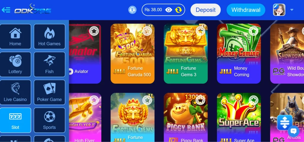 ODK786 Game