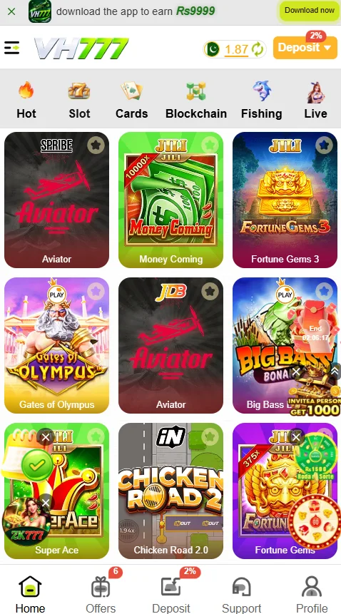 VH777 Game