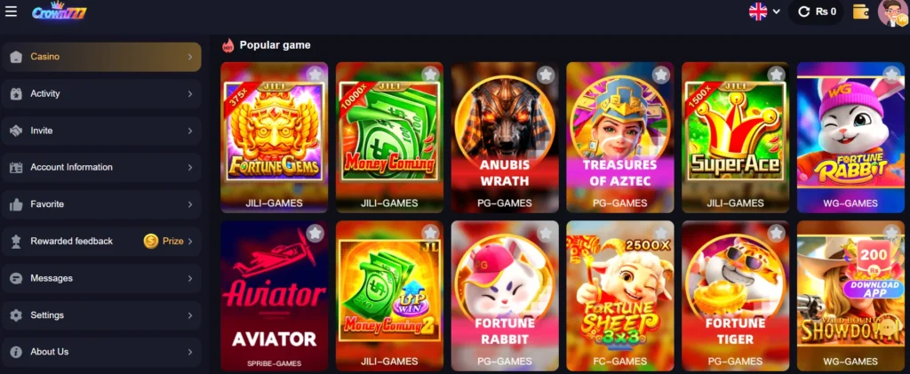 Crown777 Game